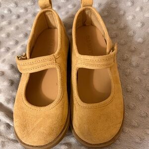 Tan faux suede maryjane Shoes